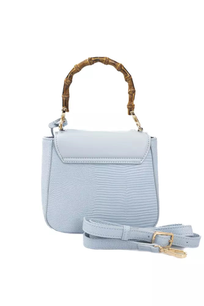 Baldinini Trend Hellblau Polyurethan Frauen Crossbody