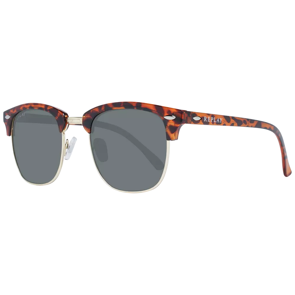 Replay Braune Unisex-Sonnenbrille