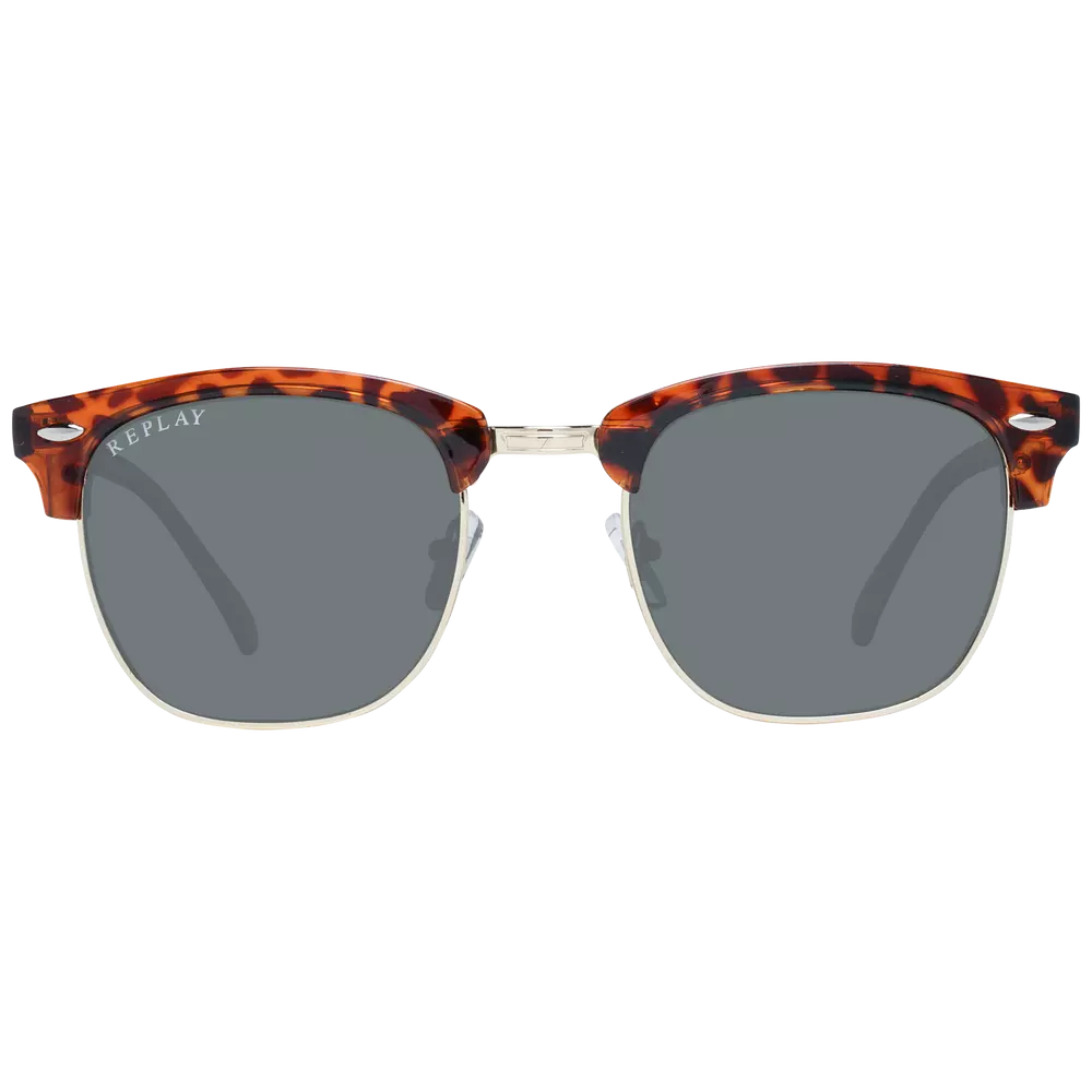 Replay Braune Unisex-Sonnenbrille