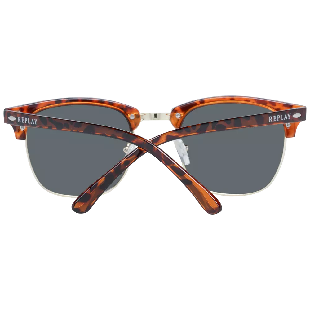 Replay Braune Unisex-Sonnenbrille