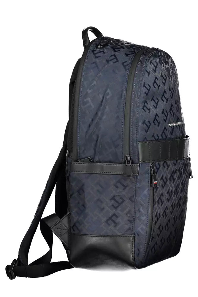 Tommy Hilfiger Blauer Polyester-Rucksack für Männer