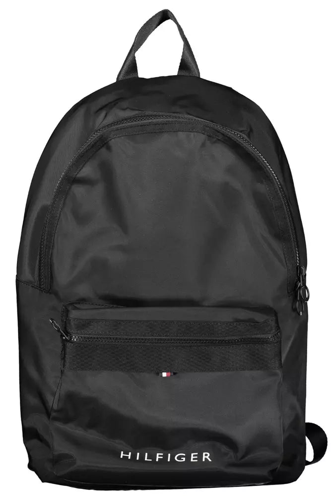 Tommy Hilfiger Schwarzer Polyester-Rucksack für Männer