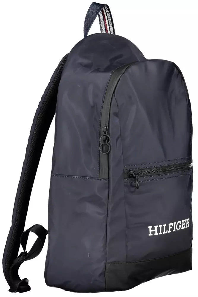 Tommy Hilfiger Blauer Polyester-Rucksack für Männer