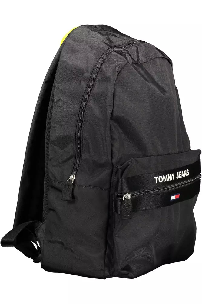 Tommy Hilfiger Schwarzer Polyester-Rucksack für Männer