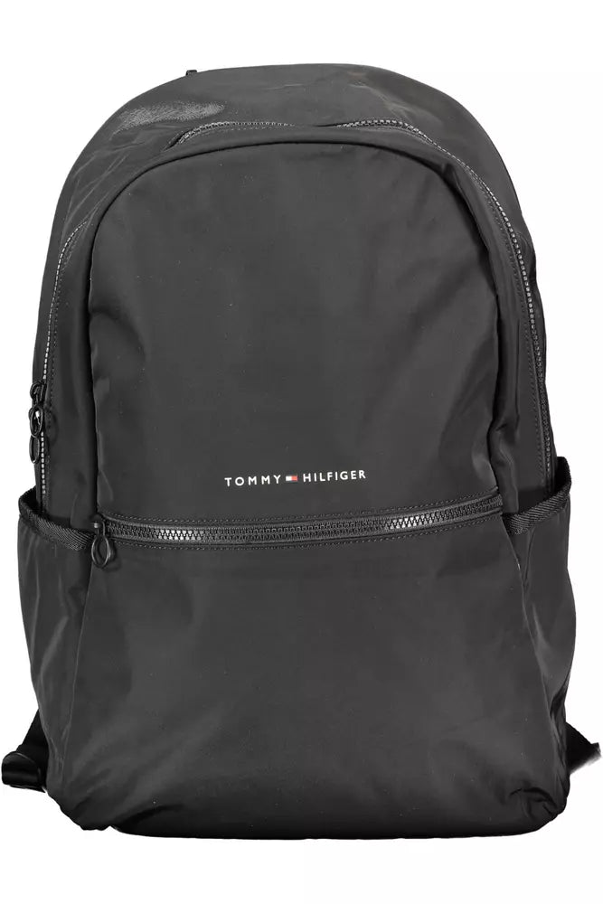 Tommy Hilfiger Schwarzer Polyester-Rucksack für Männer