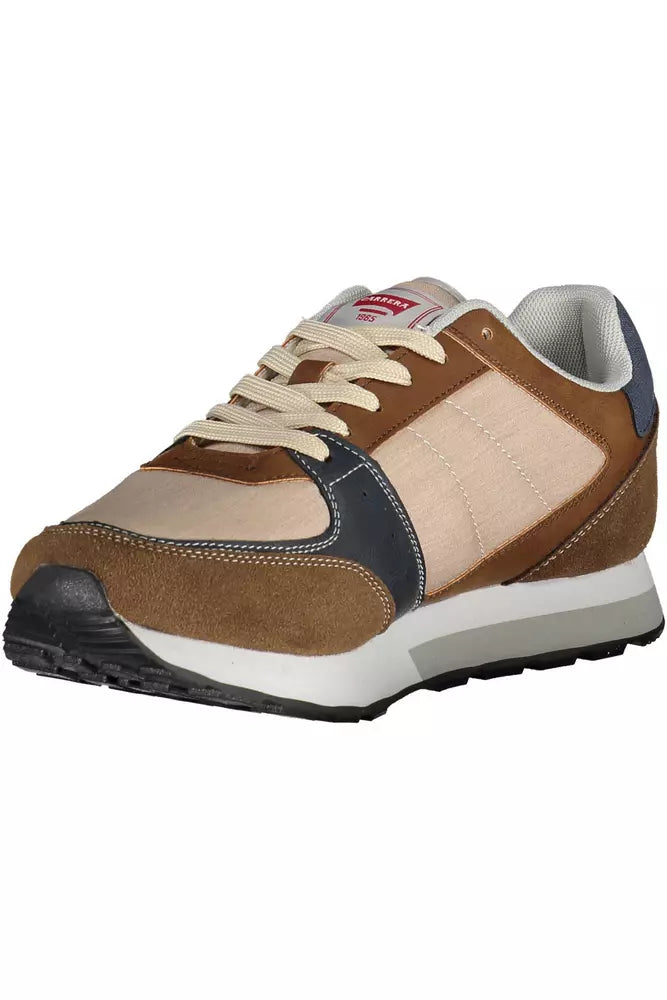 Carrera Braun ECO Leder Herren Sneaker