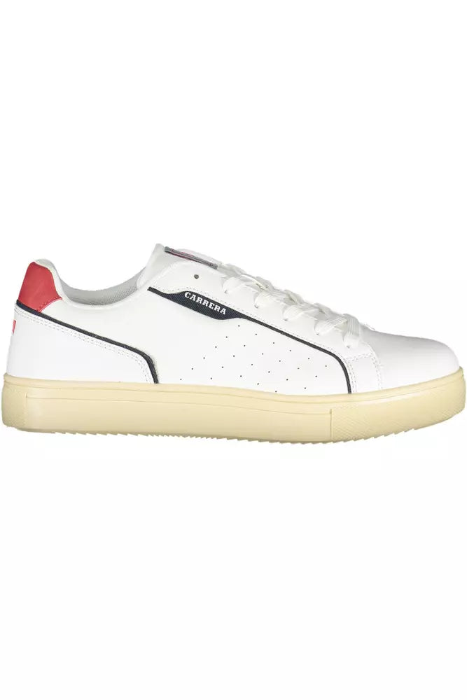 Carrera Weißes Polyethylen Herren Sneaker