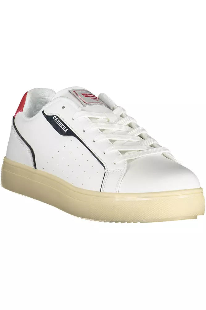 Carrera Weißes Polyethylen Herren Sneaker