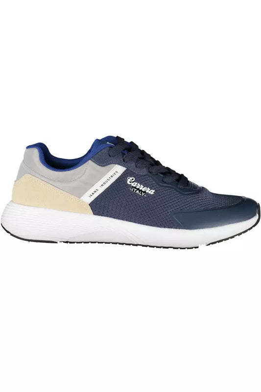 Carrera Blaue ECO Leder Herren Sneaker