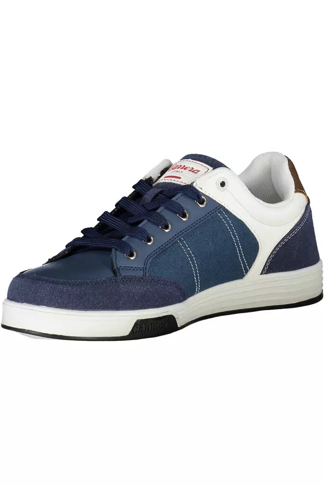 Carrera Umweltbewusste blaue Sneakers mit kontrastierenden Details