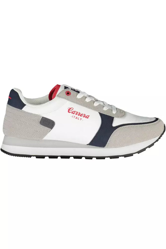 Carrera Weiß ECO Leder Herren Sneaker