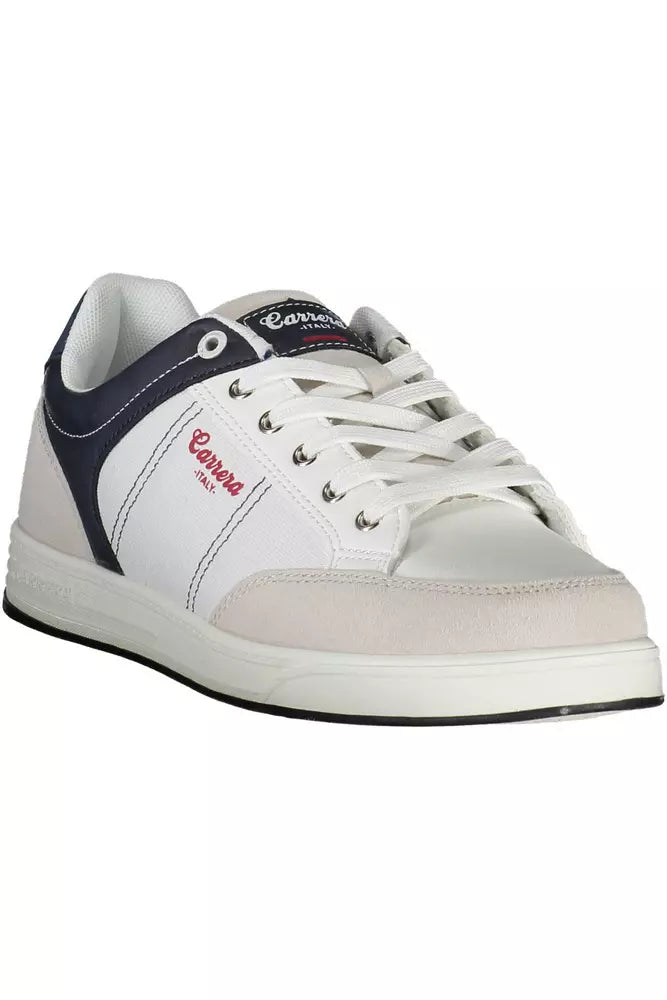 Carrera Weißes Polyethylen Herren Sneaker