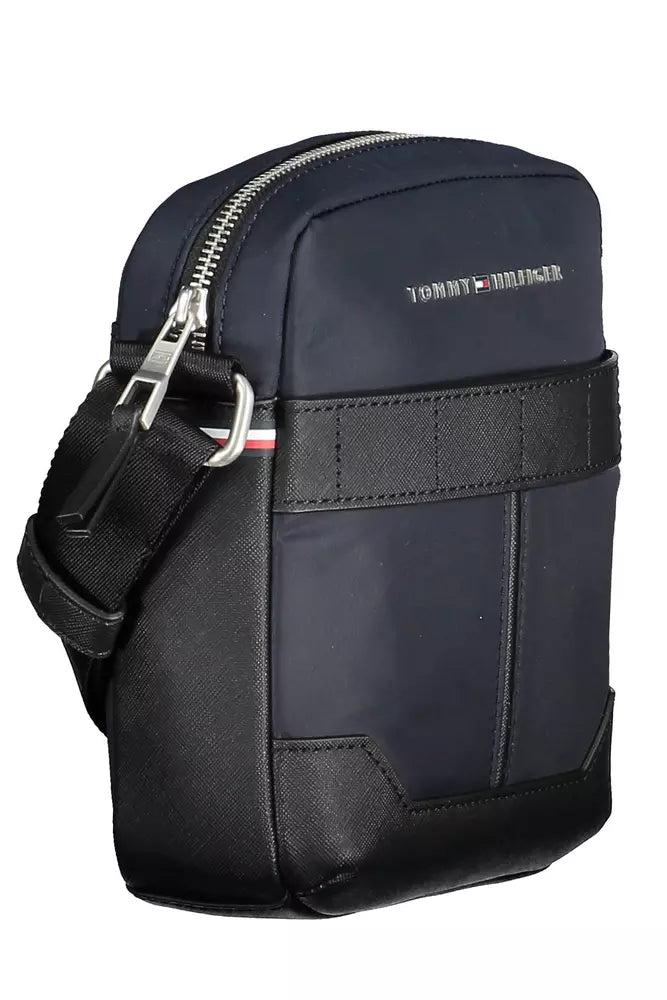 Tommy Hilfiger Blaue Polyester Männer Umhängetasche