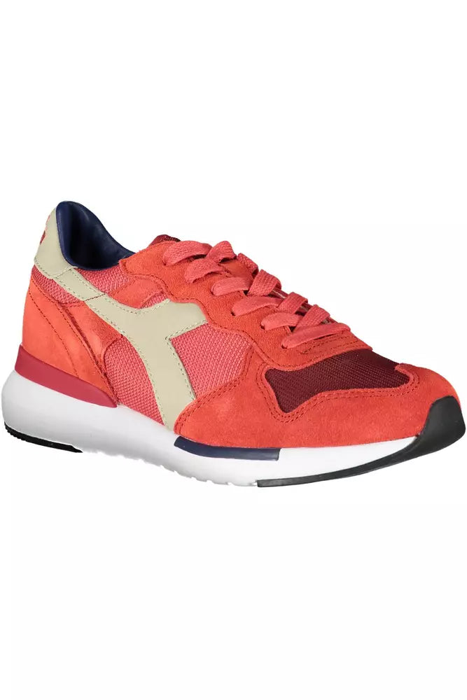 Diadora Puderrosa Leder-Mischung Sneakers