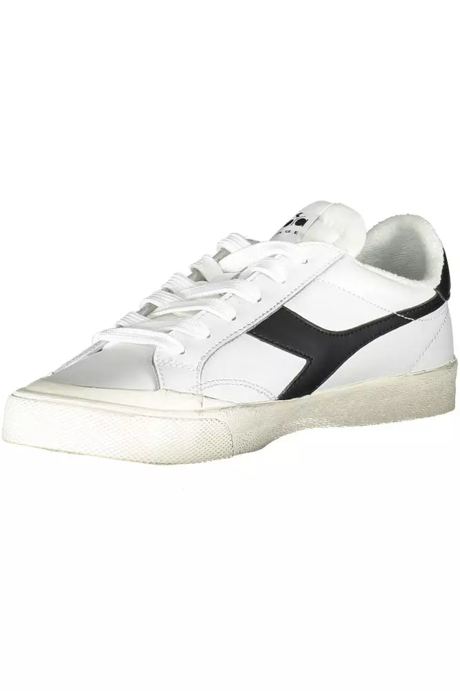 Diadora Sportliche Schnürsenkel-Sneakers mit kontrastierenden Akzenten