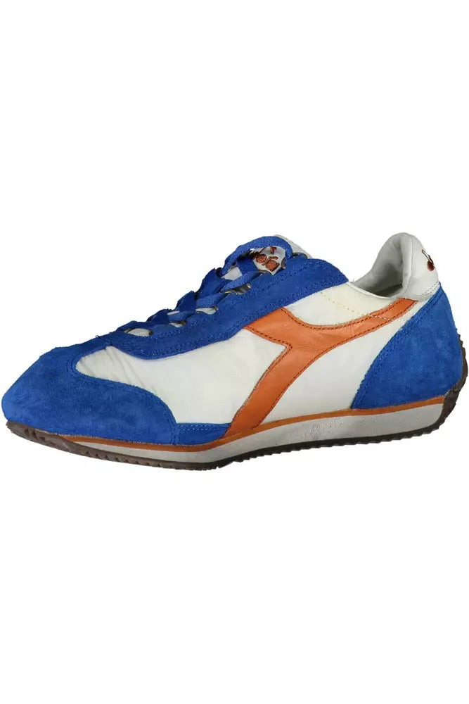 Diadora Schicke kontrastierende Schnürsenkel-Sneakers