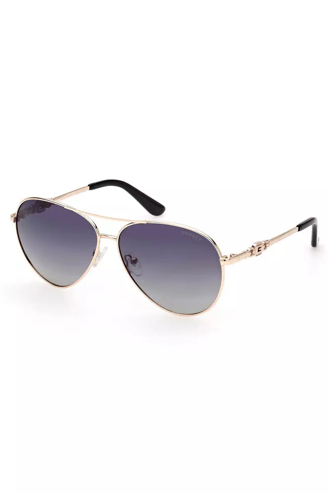 Guess Jeans Schicke Teardrop-Sonnenbrille mit Metallgestell