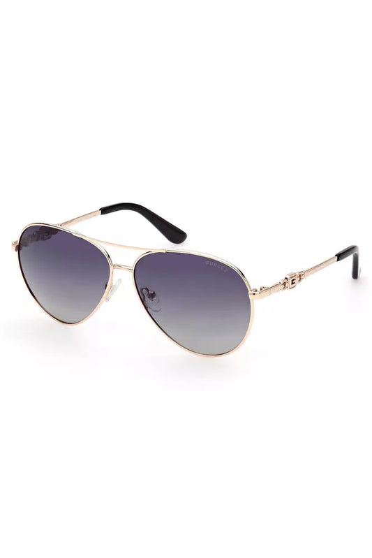 Guess Jeans Schicke Teardrop-Sonnenbrille mit Metallgestell