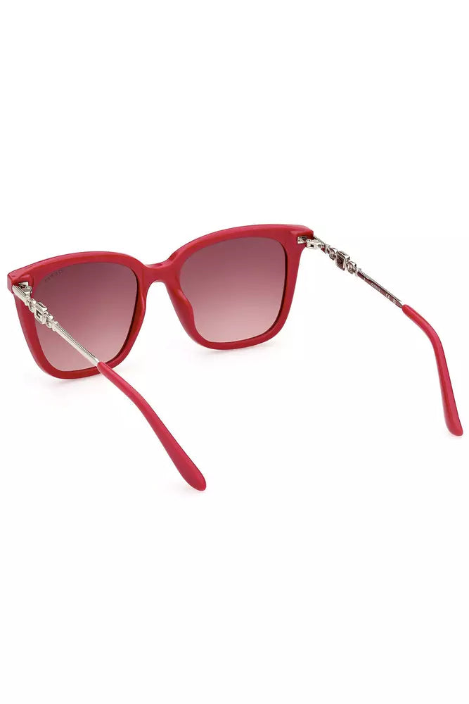 Guess Jeans Schicke lila Ambiente Square Sonnenbrille