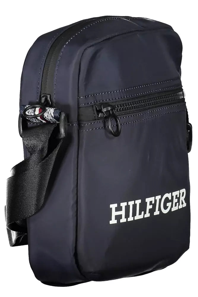 Tommy Hilfiger Blaue Polyester Männer Umhängetasche