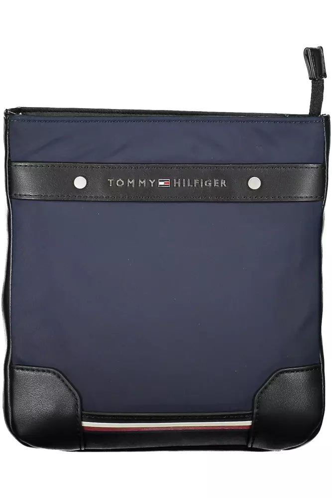 Tommy Hilfiger Blaue Polyester Männer Umhängetasche