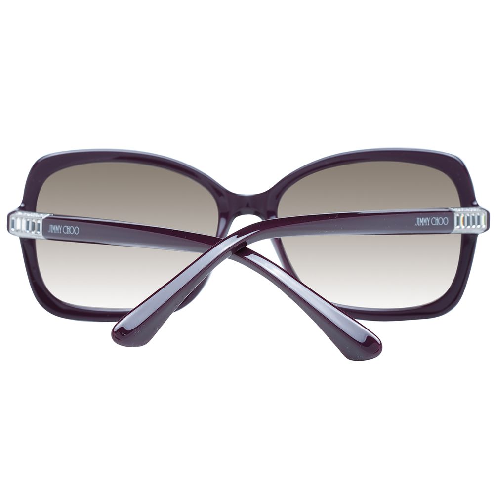 Jimmy Choo Burgundy Frauen Sonnenbrille