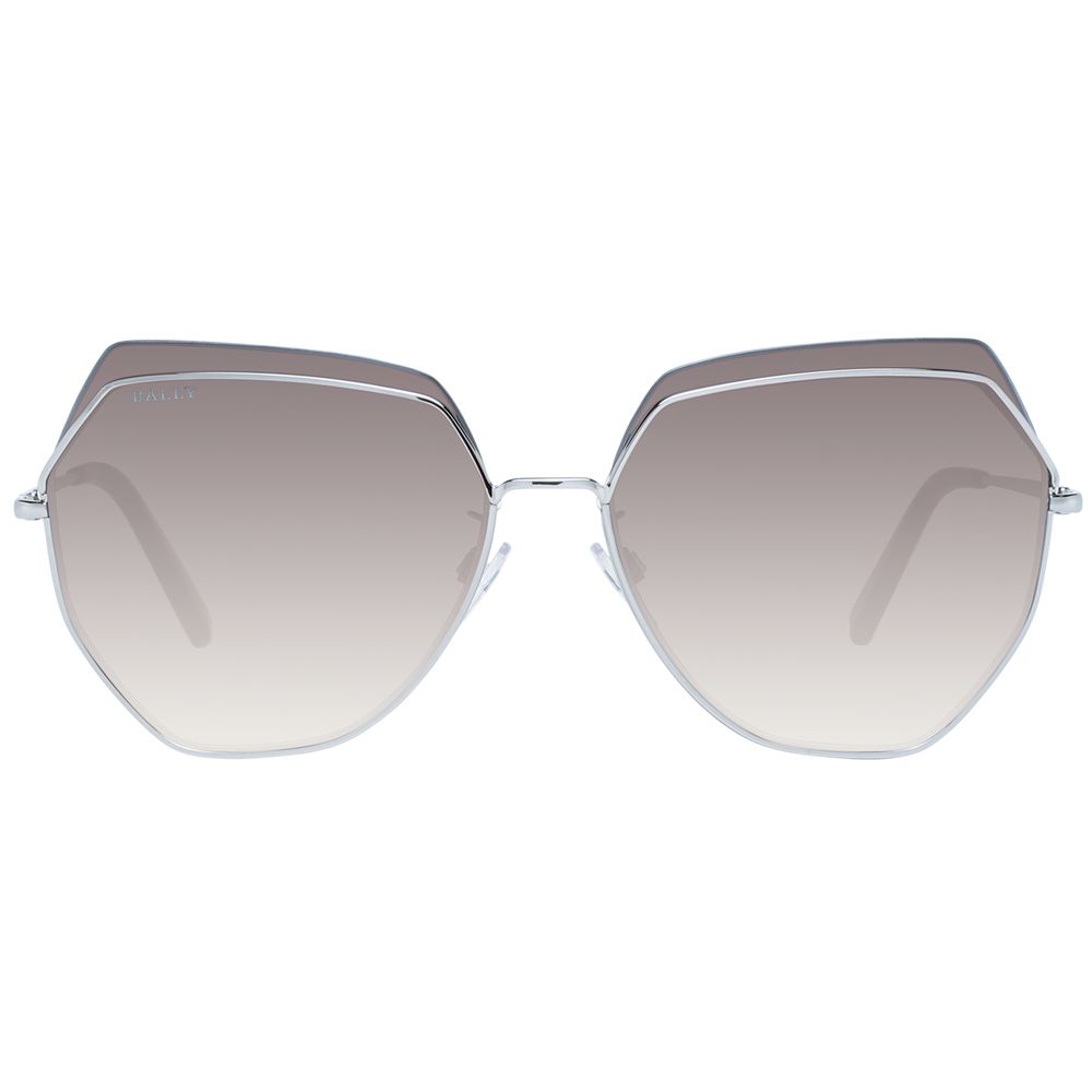 Bally Silberne Frauen-Sonnenbrille