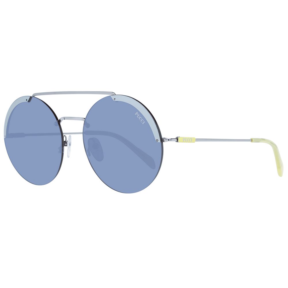 Emilio Pucci Graue Frauen Sonnenbrille