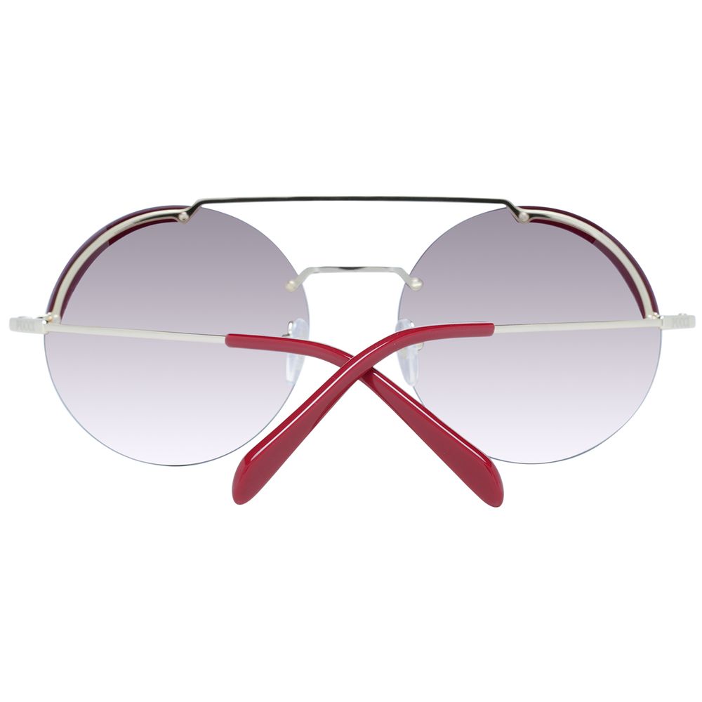 Emilio Pucci Gold Frauen Sonnenbrille