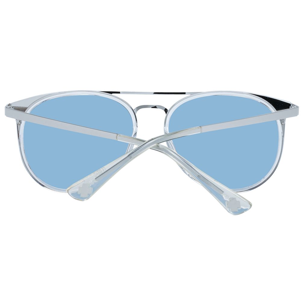 Spy Silberne Unisex-Sonnenbrille