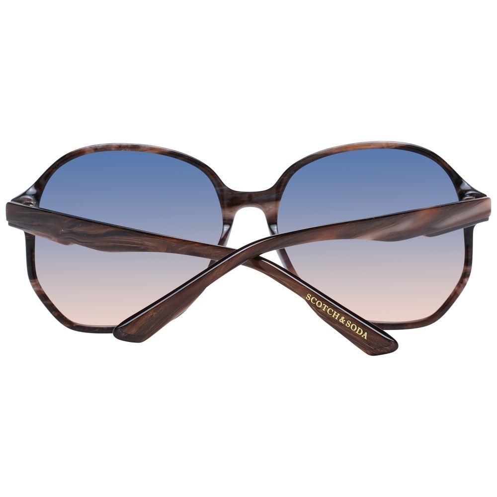 Scotch & Soda Braune Frauen Sonnenbrille