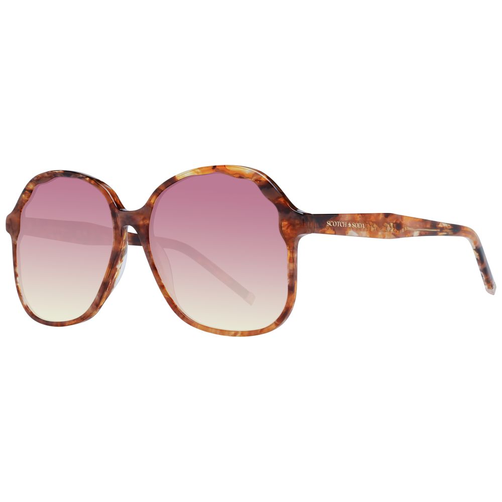 Scotch & Soda Braune Frauen Sonnenbrille