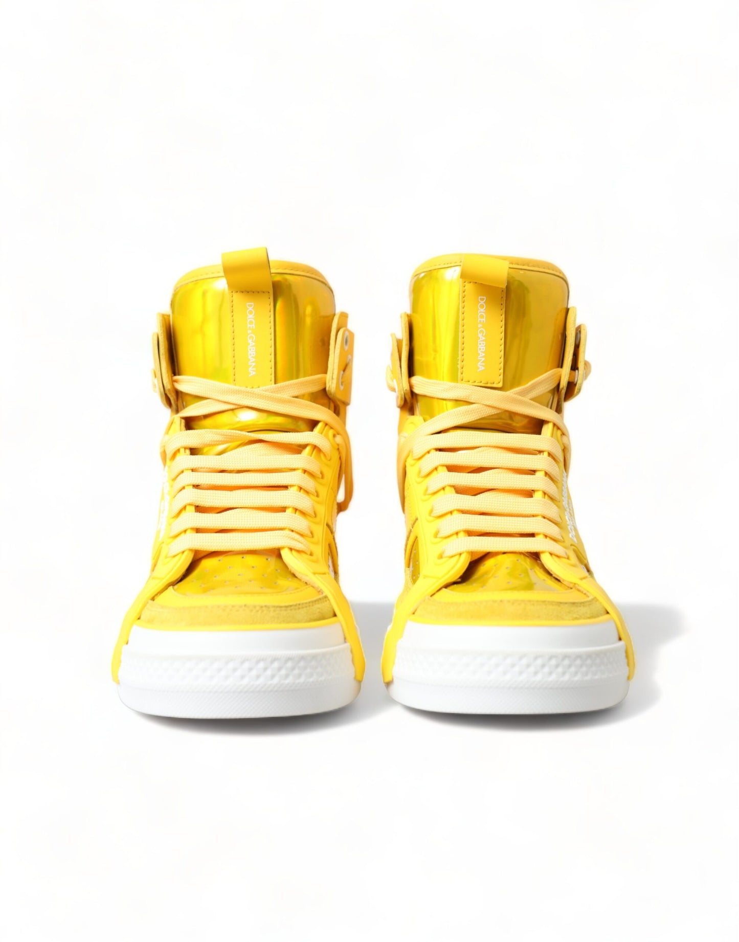 Dolce & Gabbana Schicke High-Top-Sneakers im Farbblock-Design