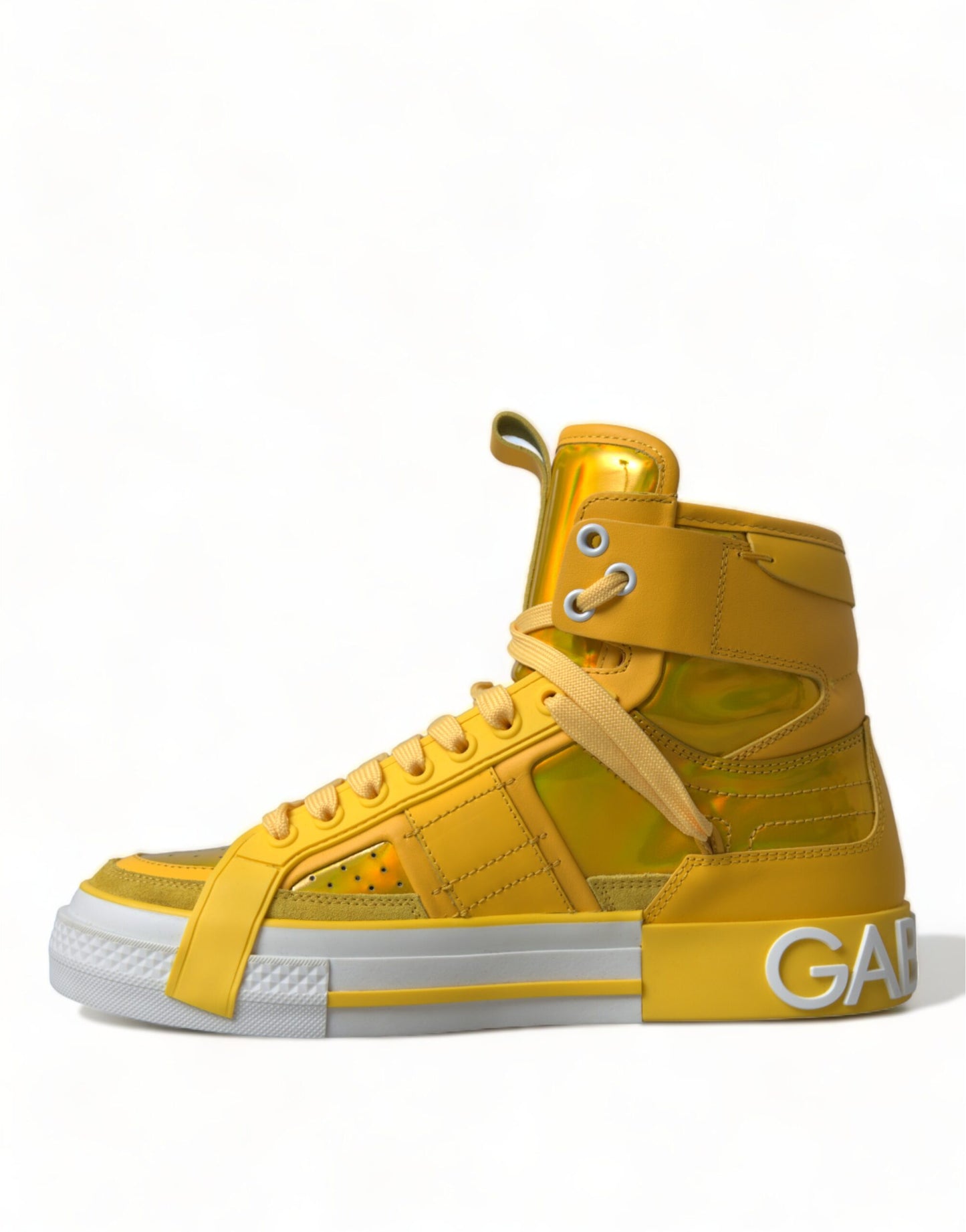 Dolce & Gabbana Schicke High-Top-Sneakers im Farbblock-Design