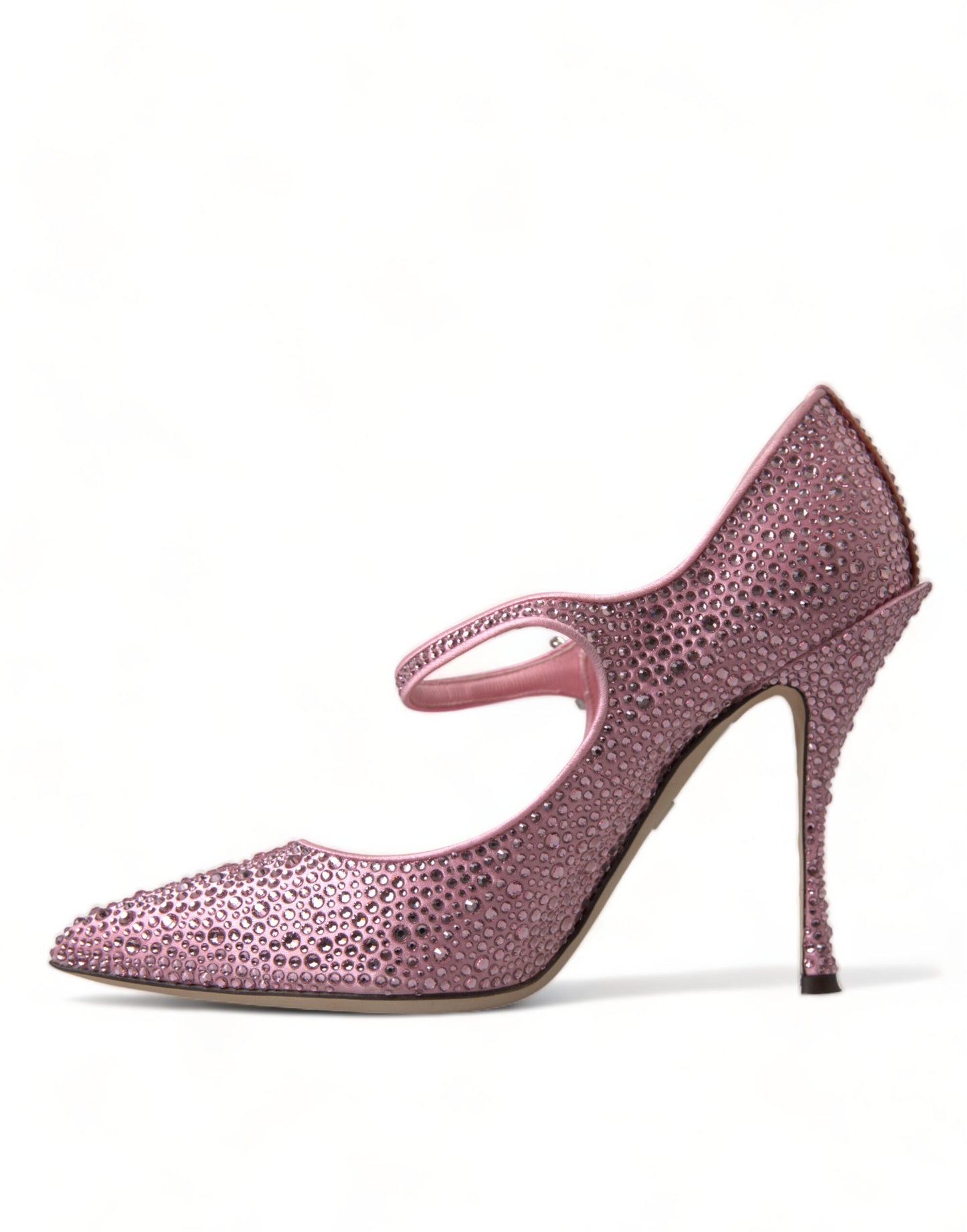 Dolce & Gabbana Bezaubernde rosa Kristall-Pumps