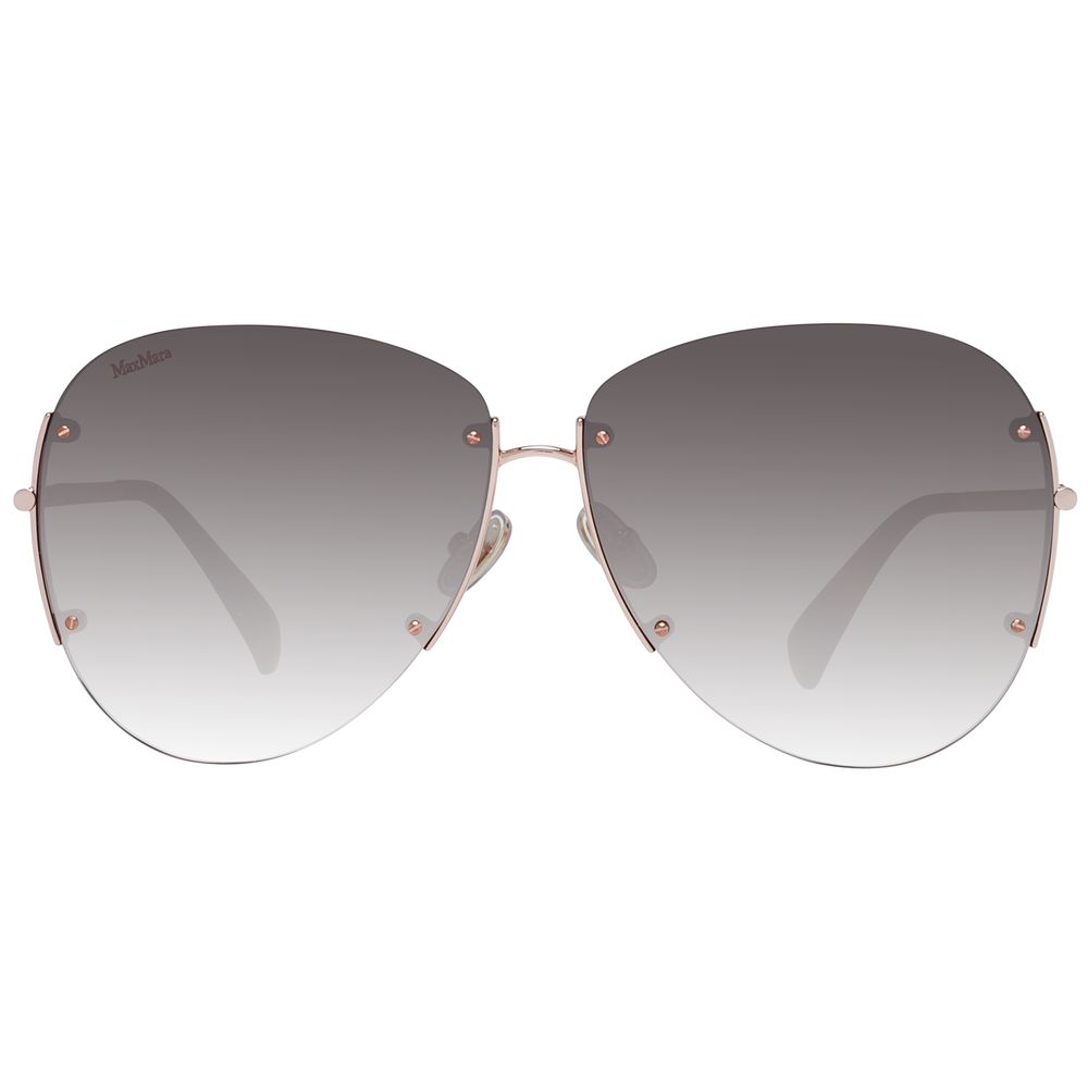 Max Mara Rose Gold Frauen Sonnenbrille