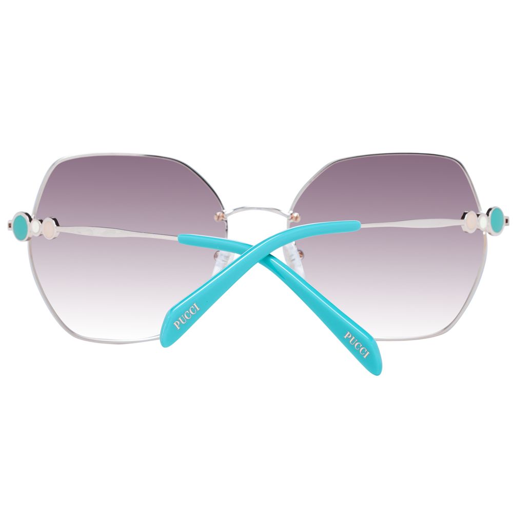 Emilio Pucci Rose Gold Frauen Sonnenbrille