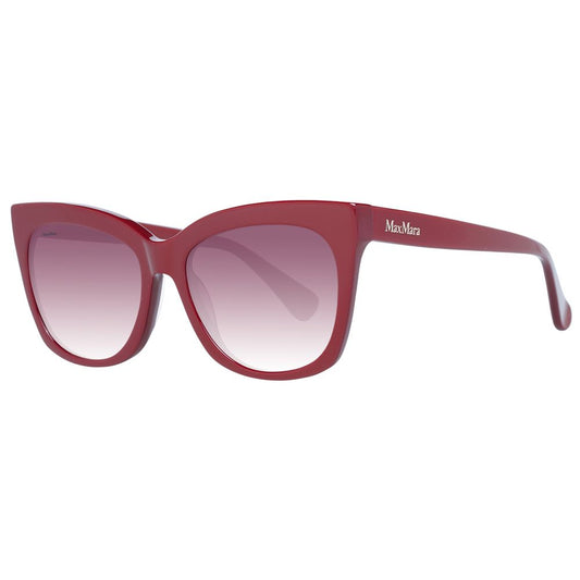 Max Mara Burgundy Frauen Sonnenbrille