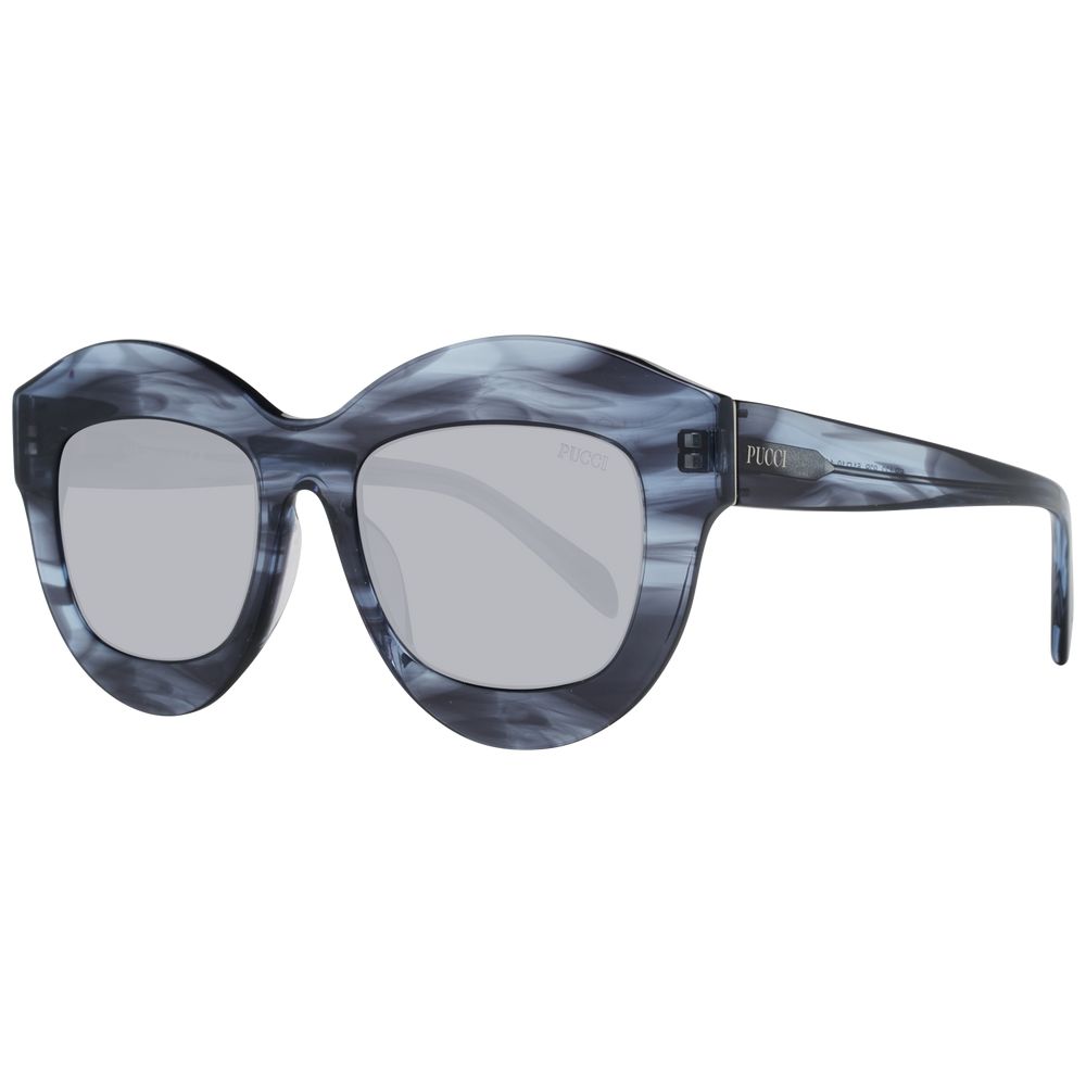 Emilio Pucci Blaue Frauen Sonnenbrille