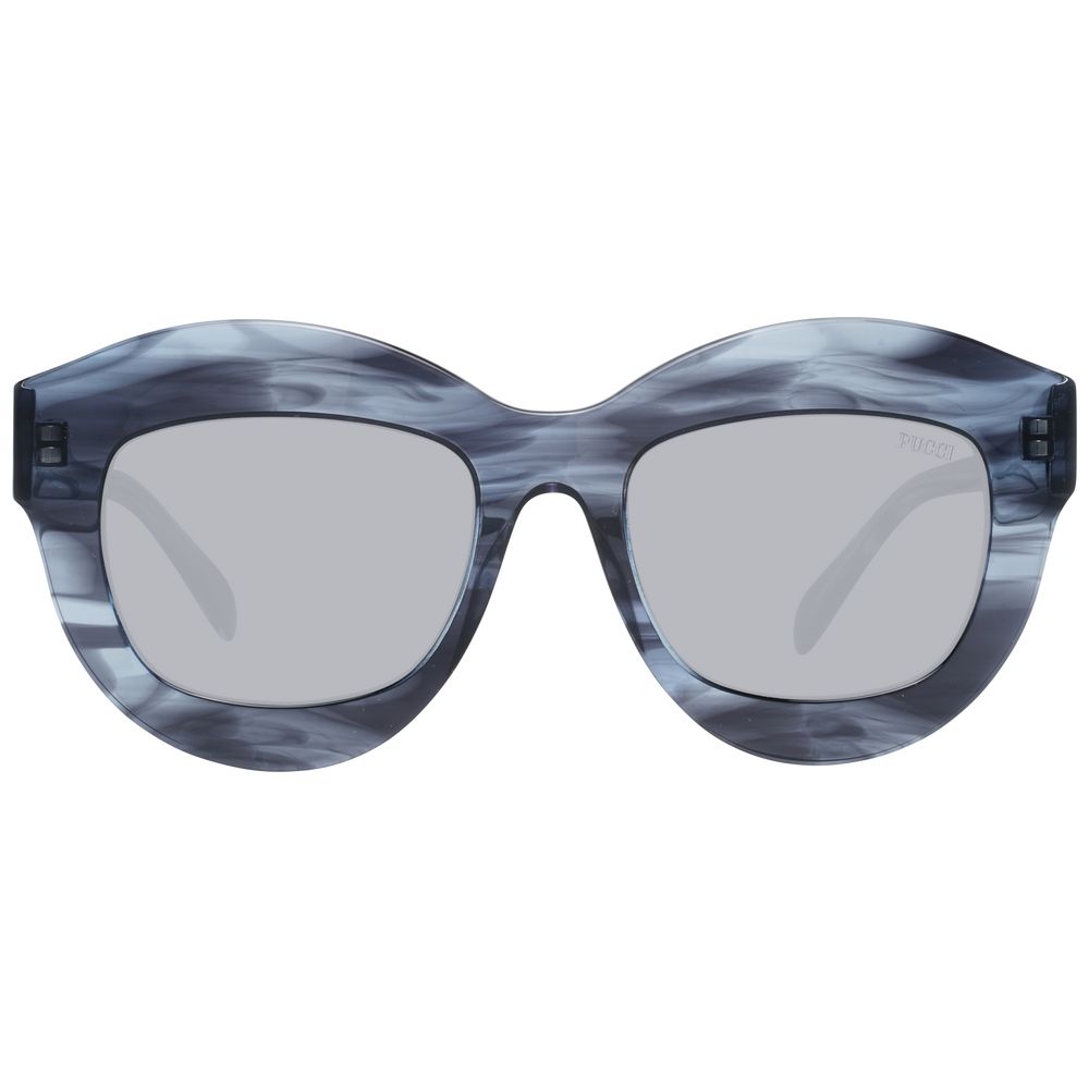 Emilio Pucci Blaue Frauen Sonnenbrille