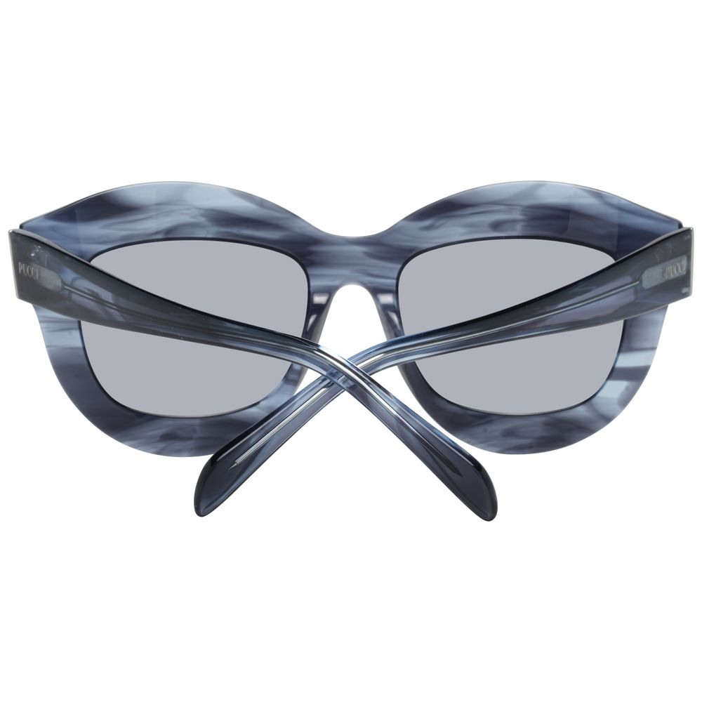 Emilio Pucci Blaue Frauen Sonnenbrille