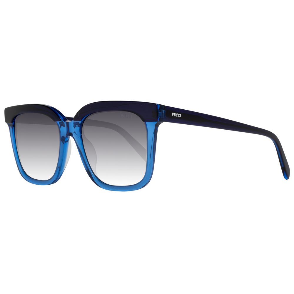 Emilio Pucci Blaue Frauen Sonnenbrille