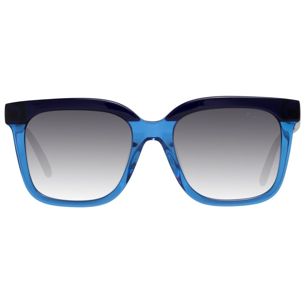 Emilio Pucci Blaue Frauen Sonnenbrille