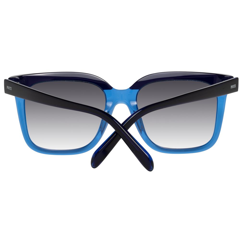 Emilio Pucci Blaue Frauen Sonnenbrille