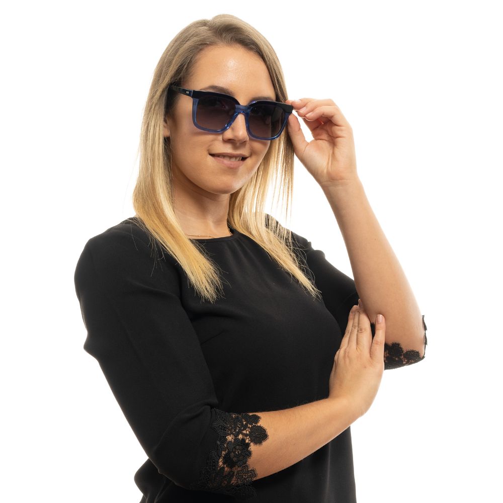 Emilio Pucci Blaue Frauen Sonnenbrille