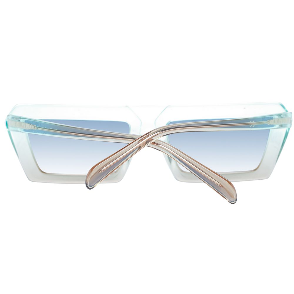 Emilio Pucci Türkis Frauen Sonnenbrille