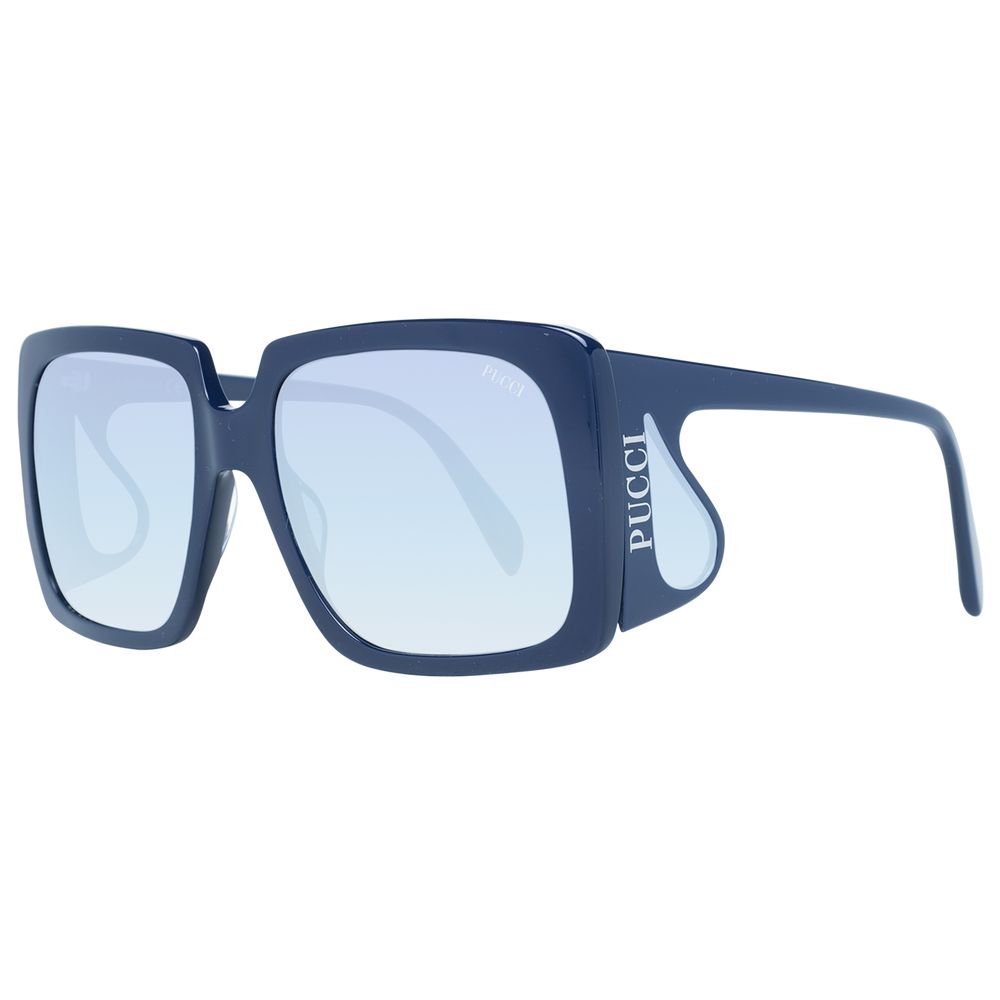 Emilio Pucci Blaue Frauen Sonnenbrille