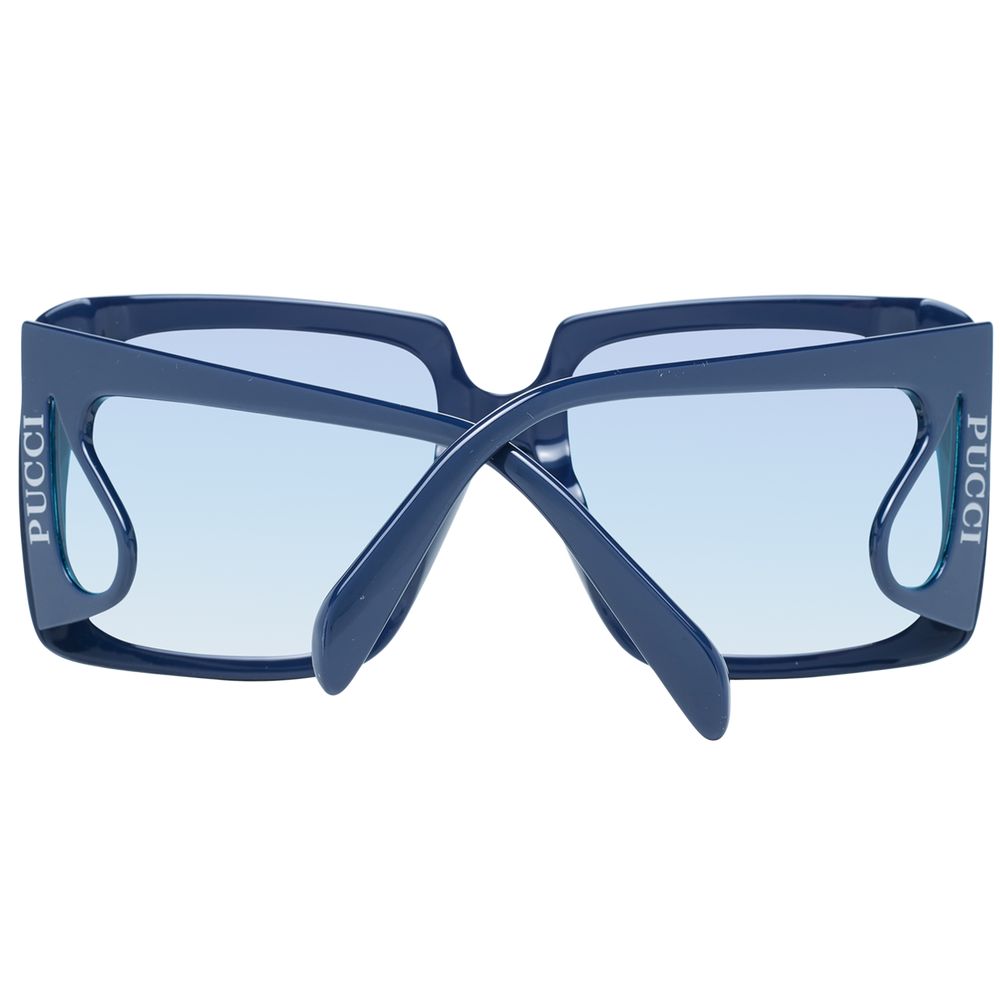 Emilio Pucci Blaue Frauen Sonnenbrille