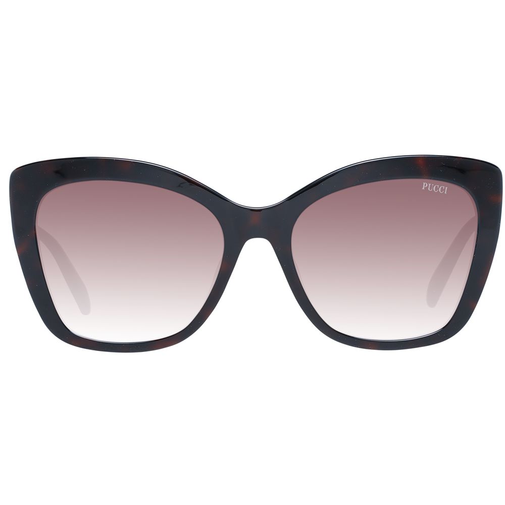 Emilio Pucci Braune Frauen Sonnenbrille