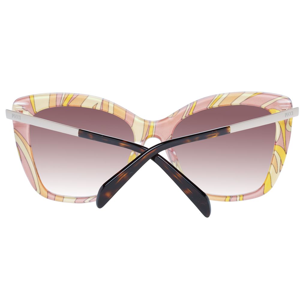 Emilio Pucci Braune Frauen Sonnenbrille